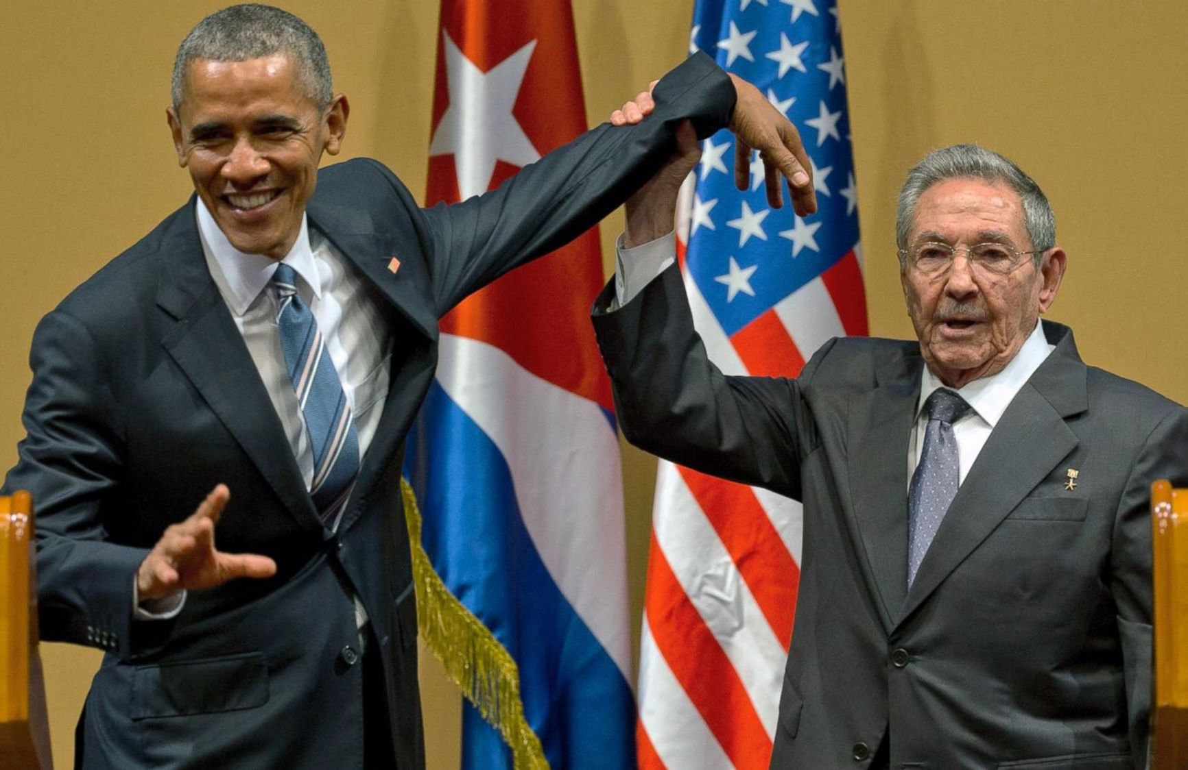 2018 год, первая встреча президентов Кубы и США с 1922 года 