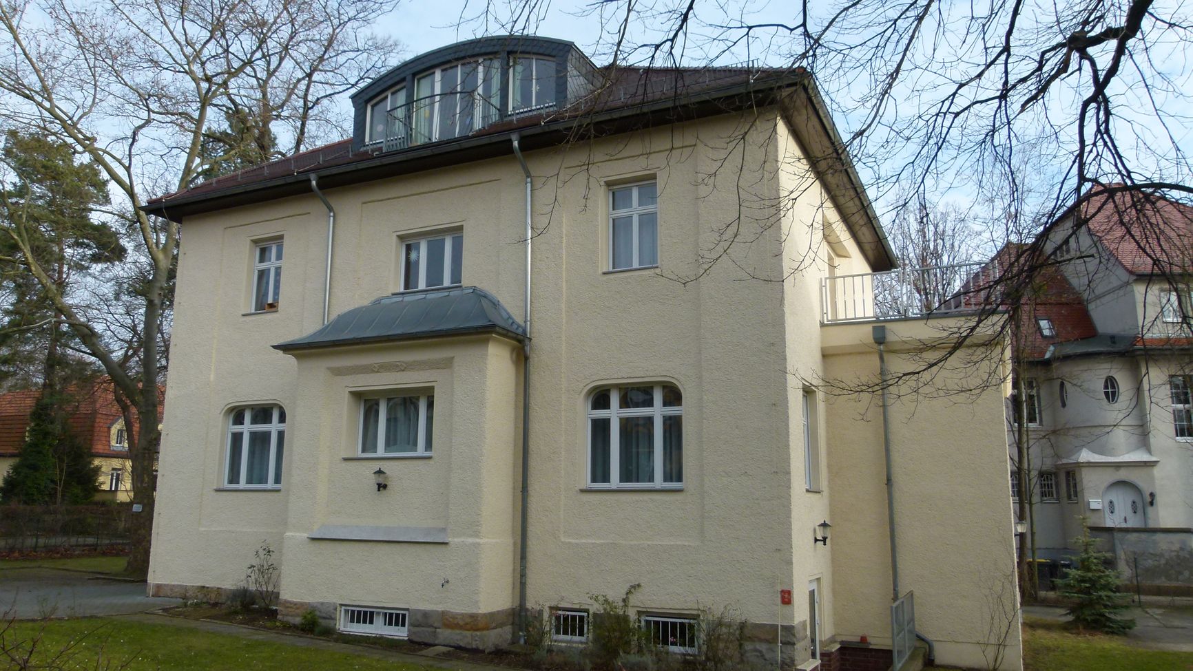 Здание бывшей резидентуры КГБ в Дрездене
