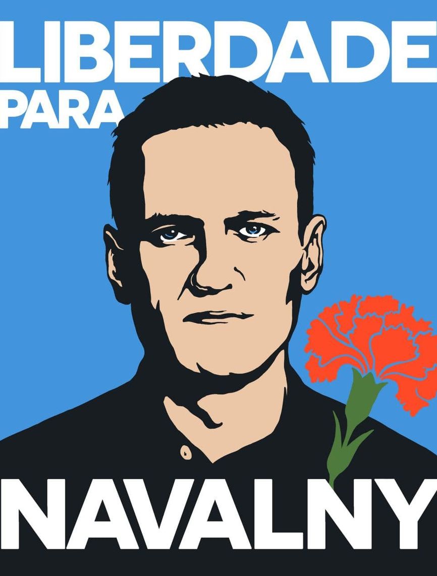 Гвоздика — национальный португальский символ победы над диктатурой. Художница Александра Осташева запустила в соцсетях флешмоб в поддержку Навального.