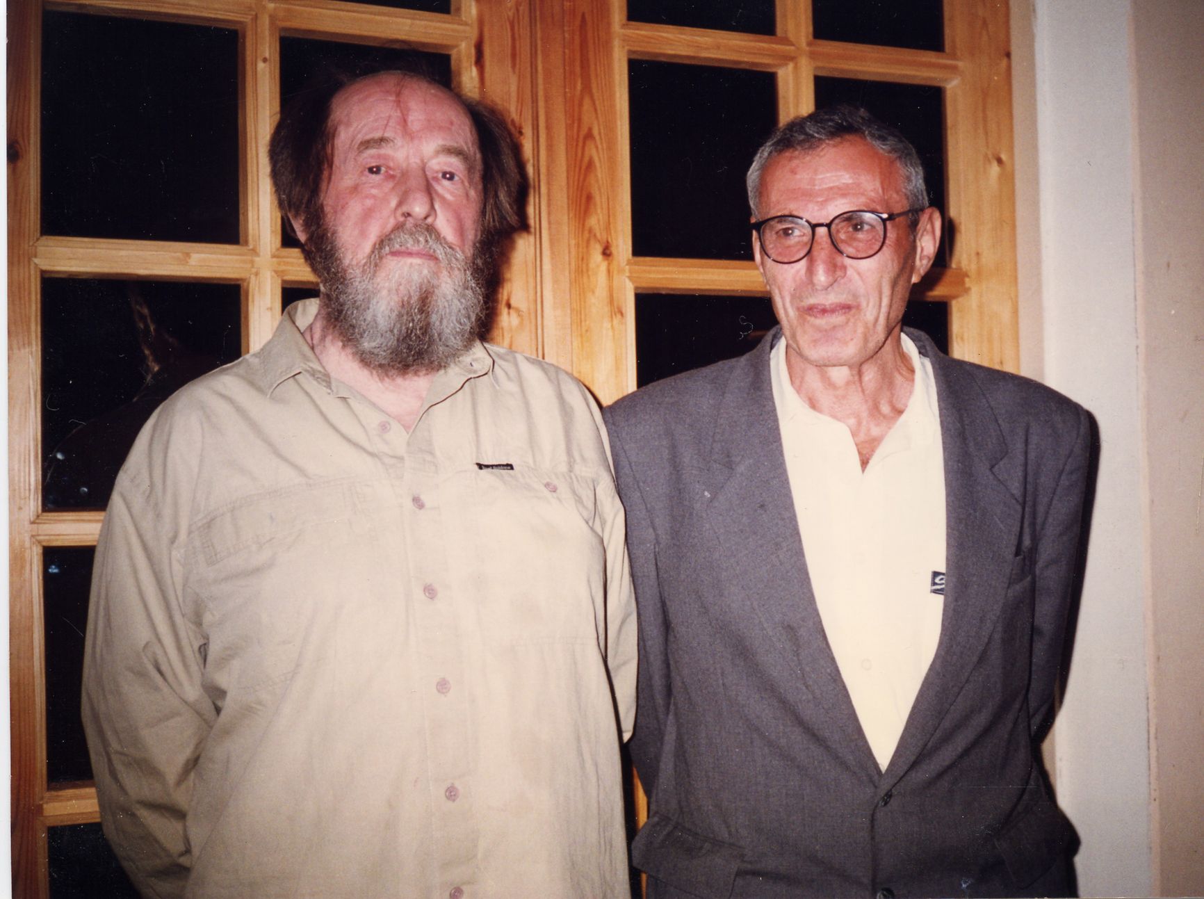 Иосиф Дядькин с Александром Солженицыным