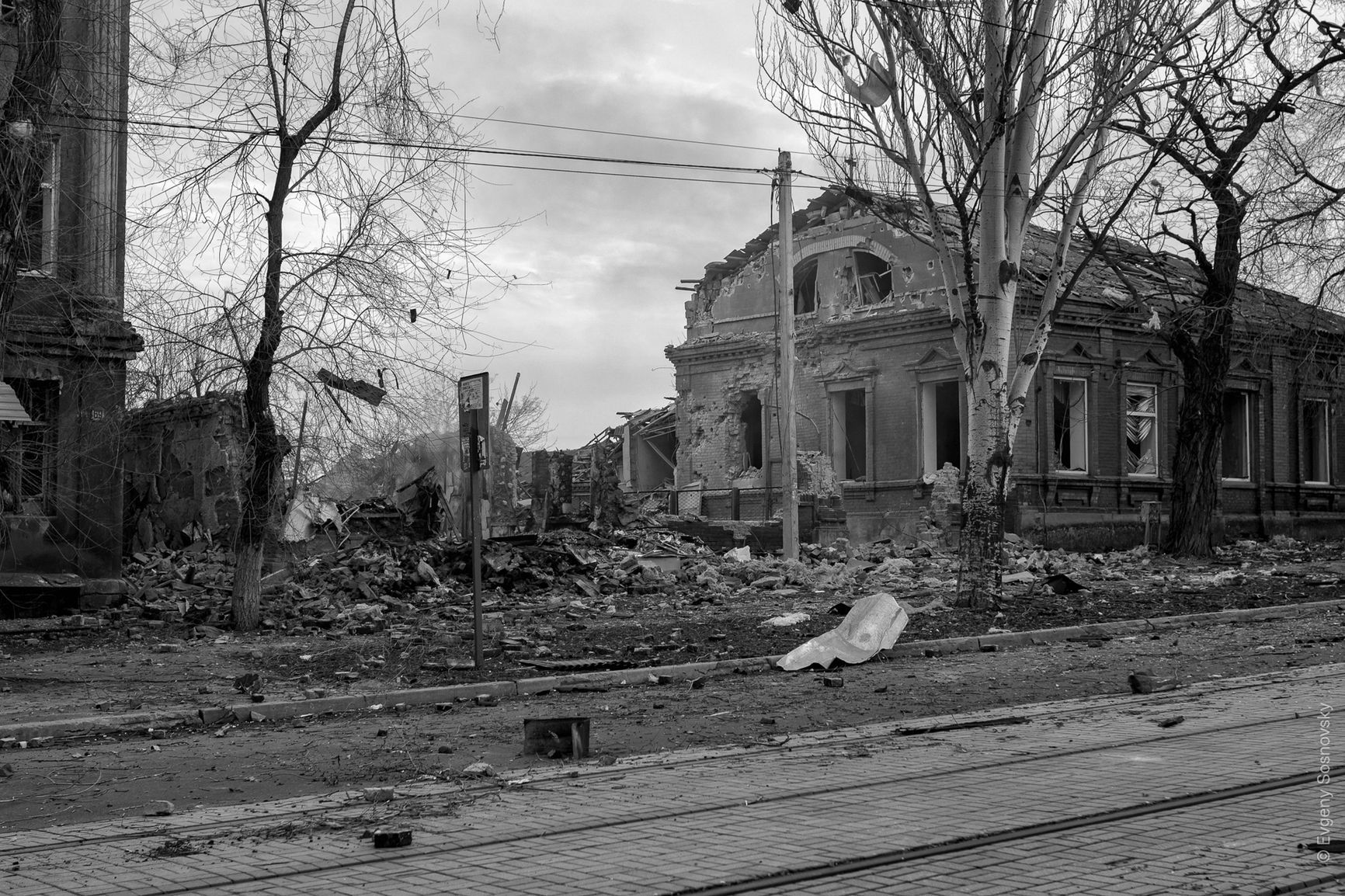 Destroyed Mariupol
