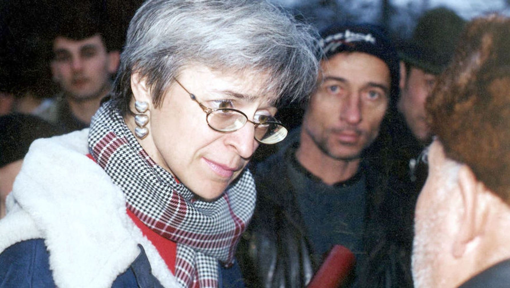 Анна Политковская в Чечне