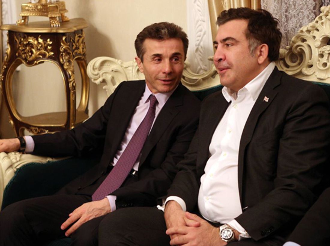 Бидзина Иванишвили и Михаил Саакашвили