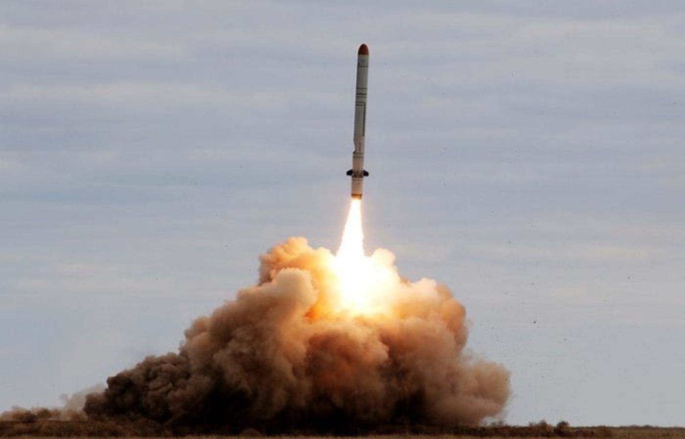 Запуск ракеты А-235 («Нудоль»)