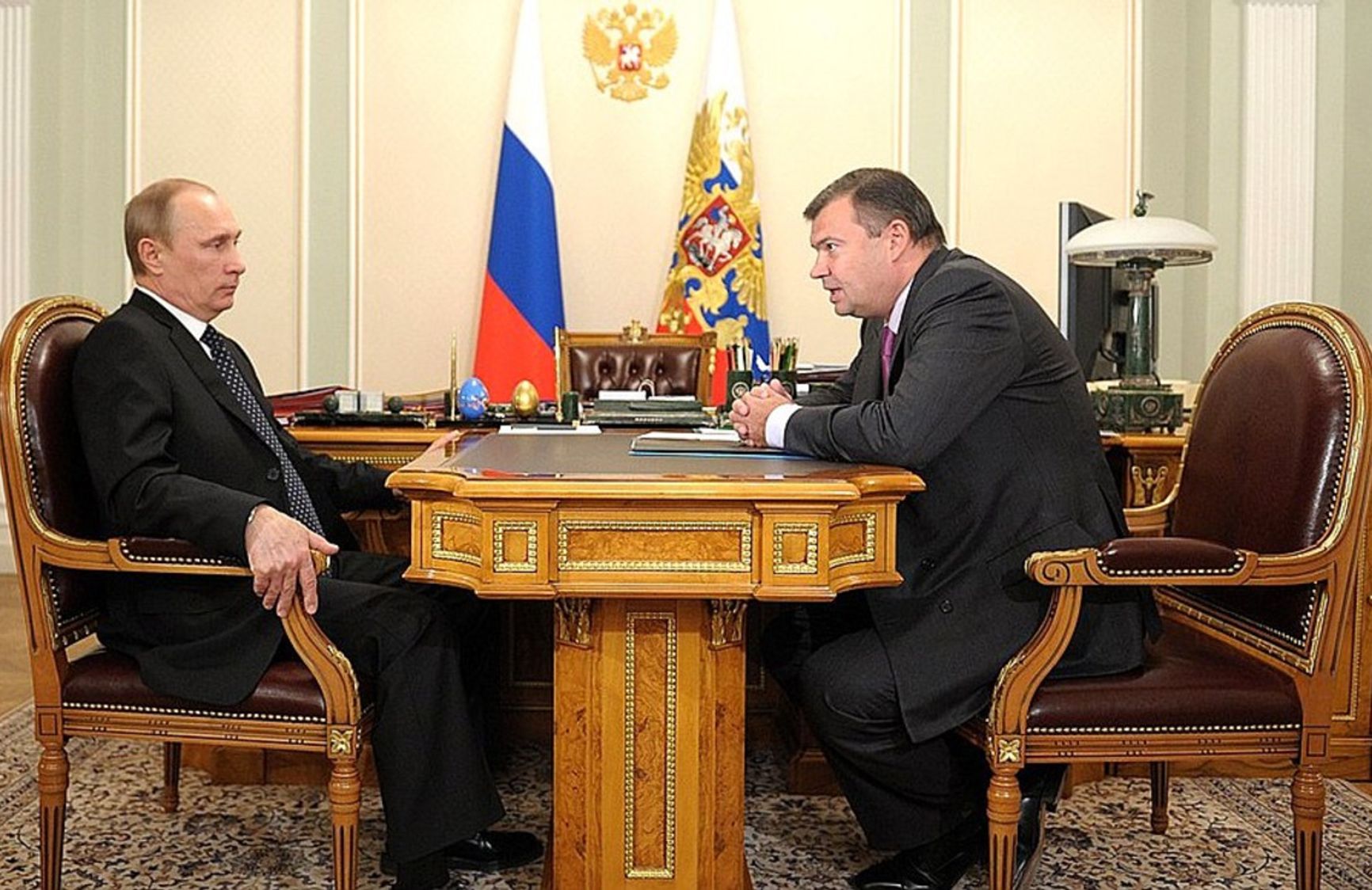 Владимир Путин и Андрей Бокарев