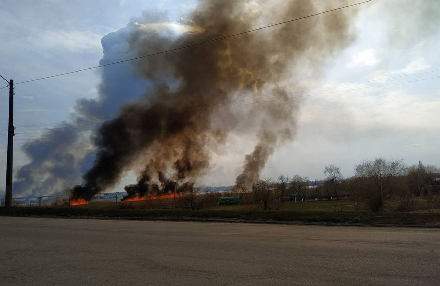 Explosions in Kherson on March 3