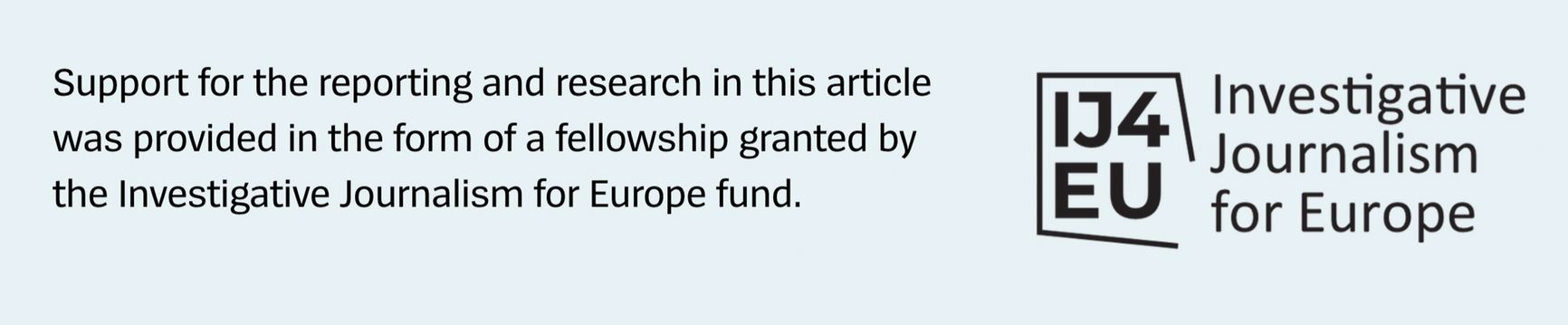 The IJ4EU fund supports cross-border investigative journalism
