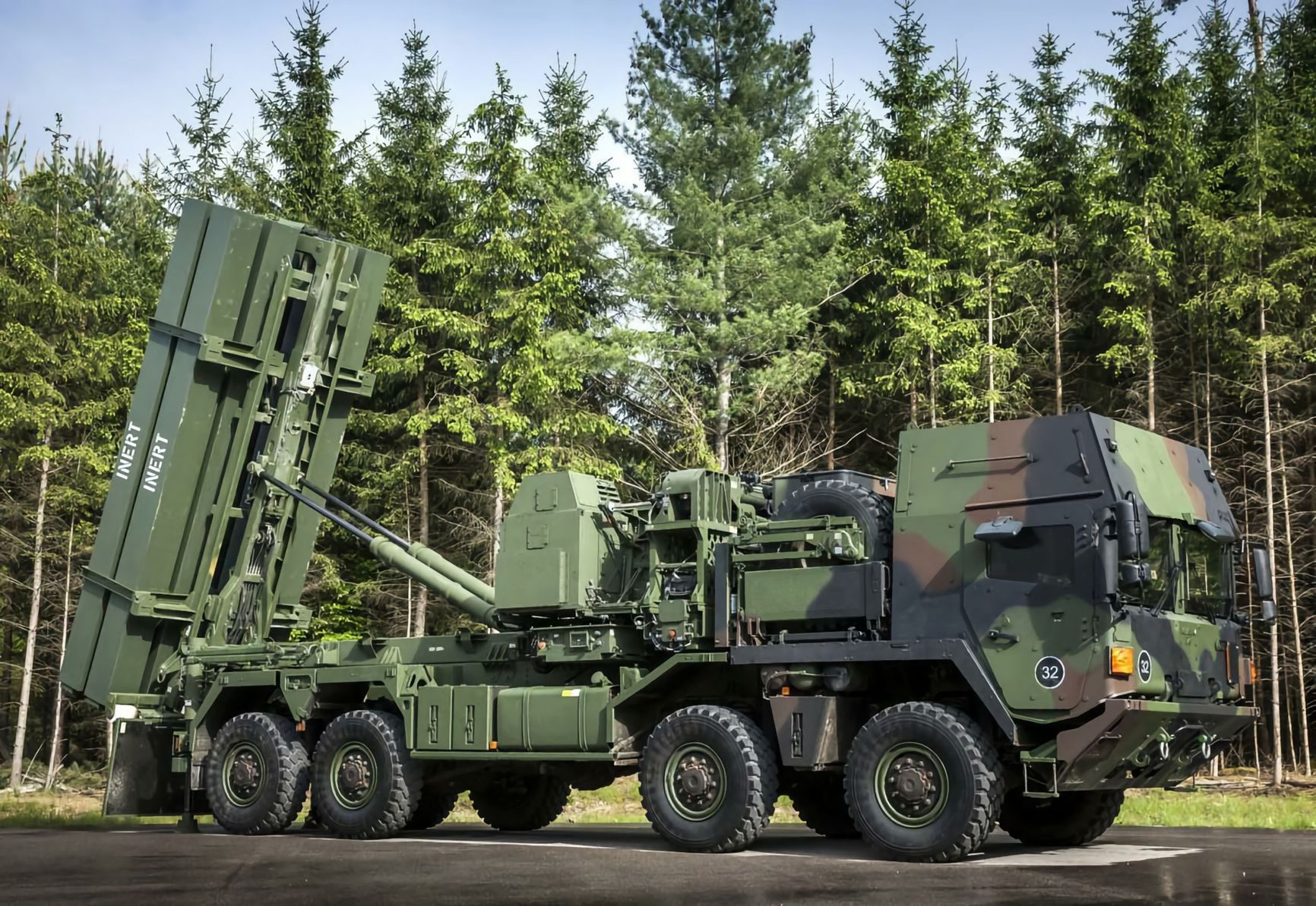 German IRIS-T SLM air defense systems transferred to Ukraine  Diehl Defence