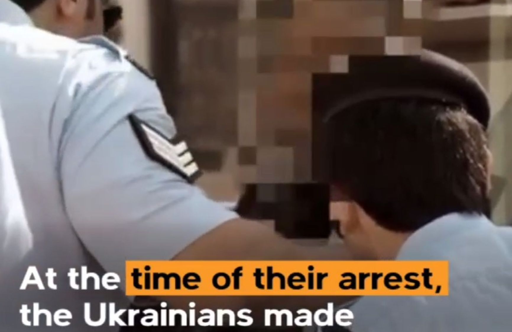 Кадр из поддельного видеоролика Al Jazeera