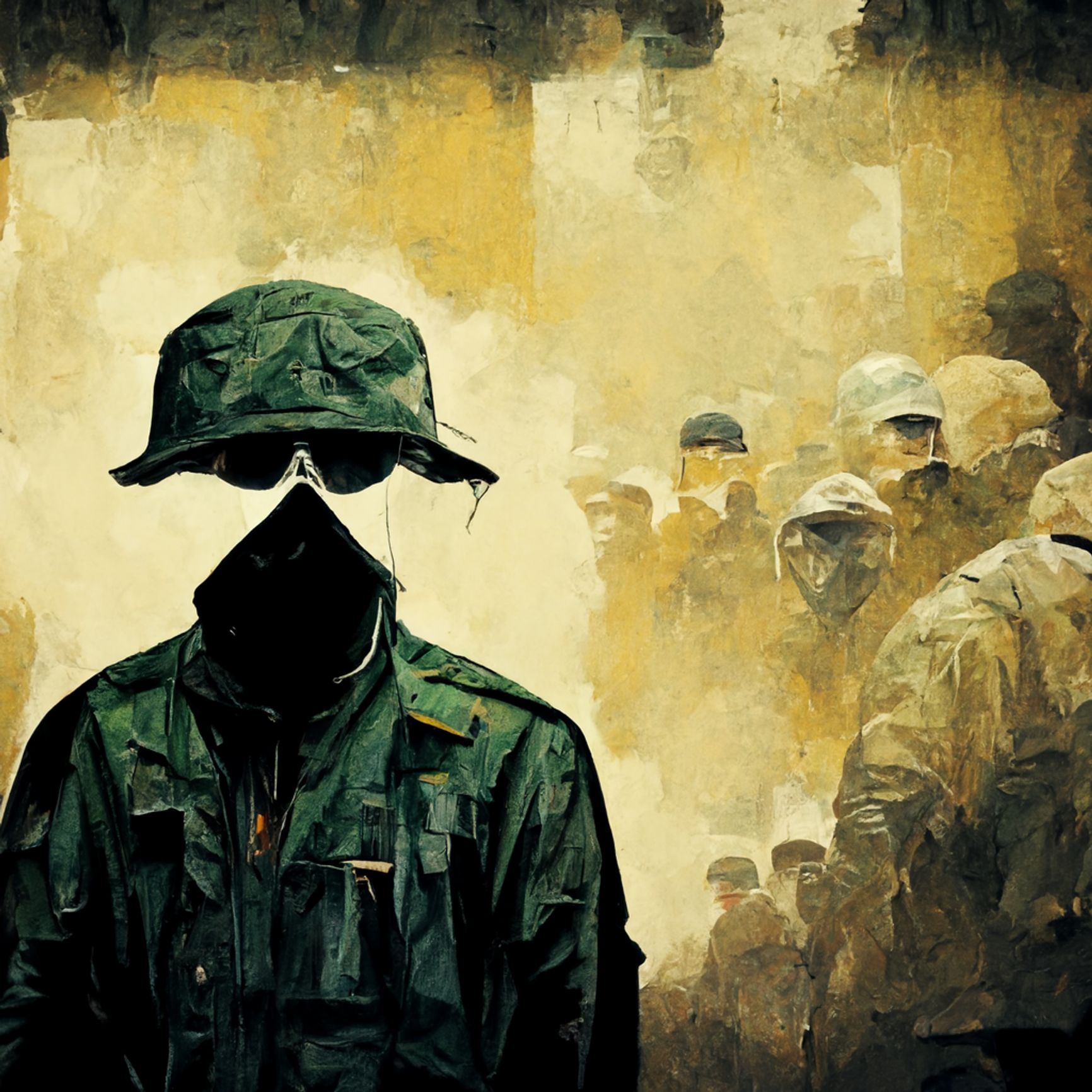 Рисунок нейросети на тему «Мы — ОПГ, которая помогает армии России»