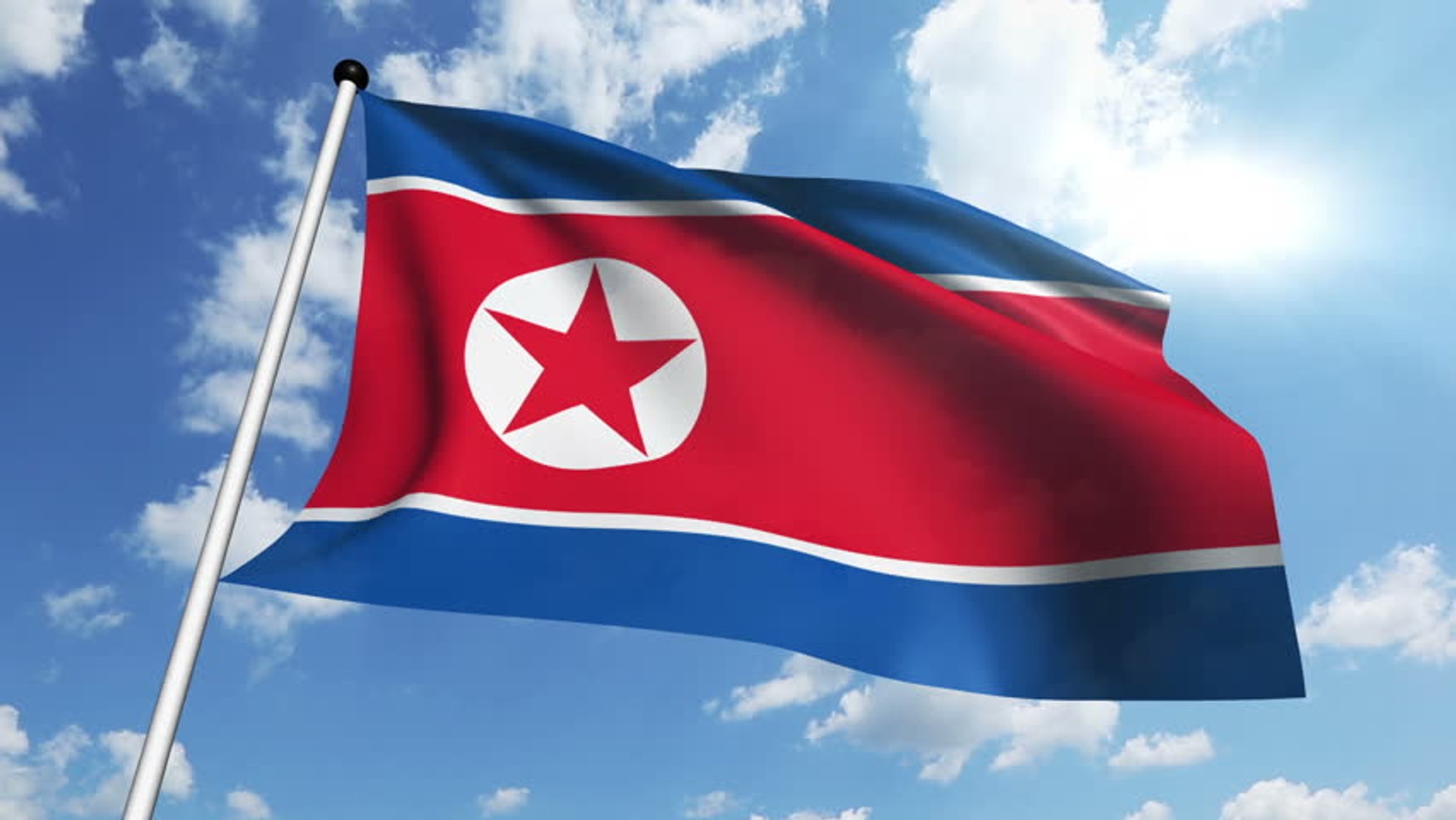 Флаг Кореи Северной Кореи