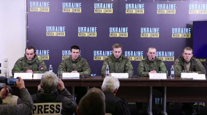 Пленные срочники в Украине