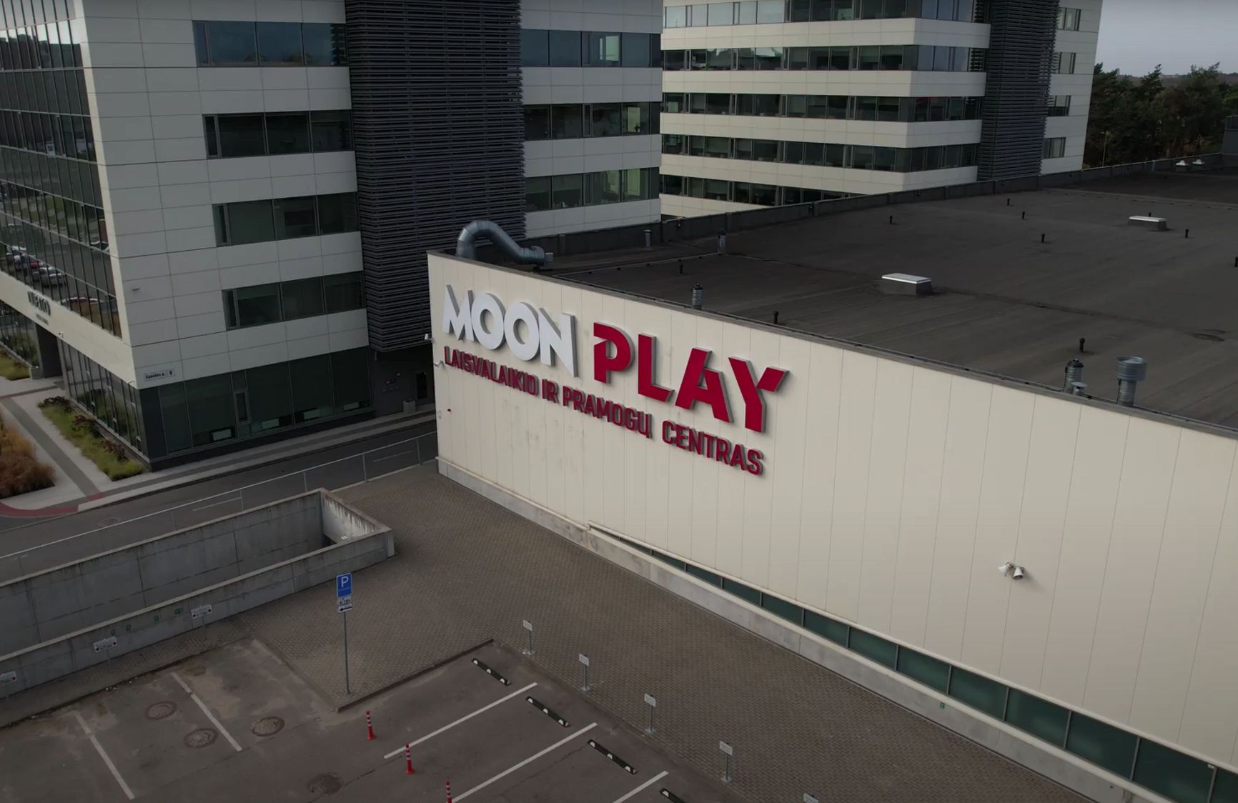 Moon Play Entertainment Center