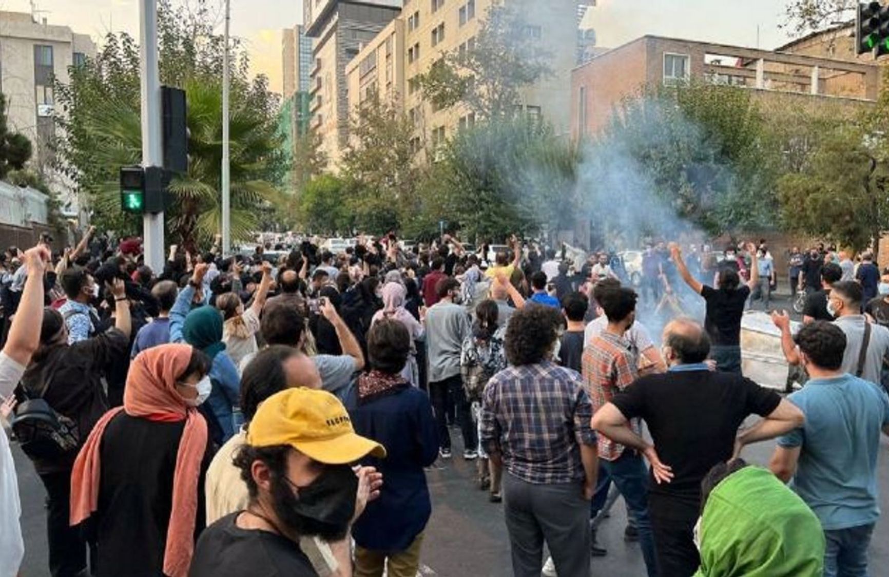 Protests in Iran  twitter.com/AJEnglish