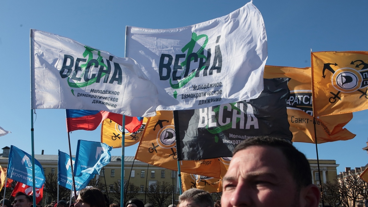 Прокуратура требует запретить движение «Весна», ставшее одним из организаторов антивоенных акций 
