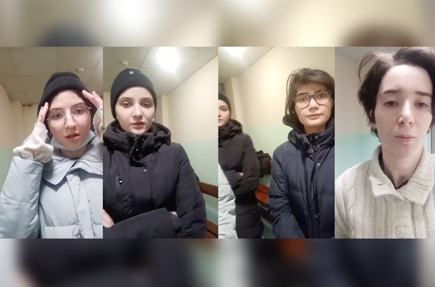 В Дагестане группу подростков задержали и допросили о четырех сестрах, бежавших из России от домашнего насилия   